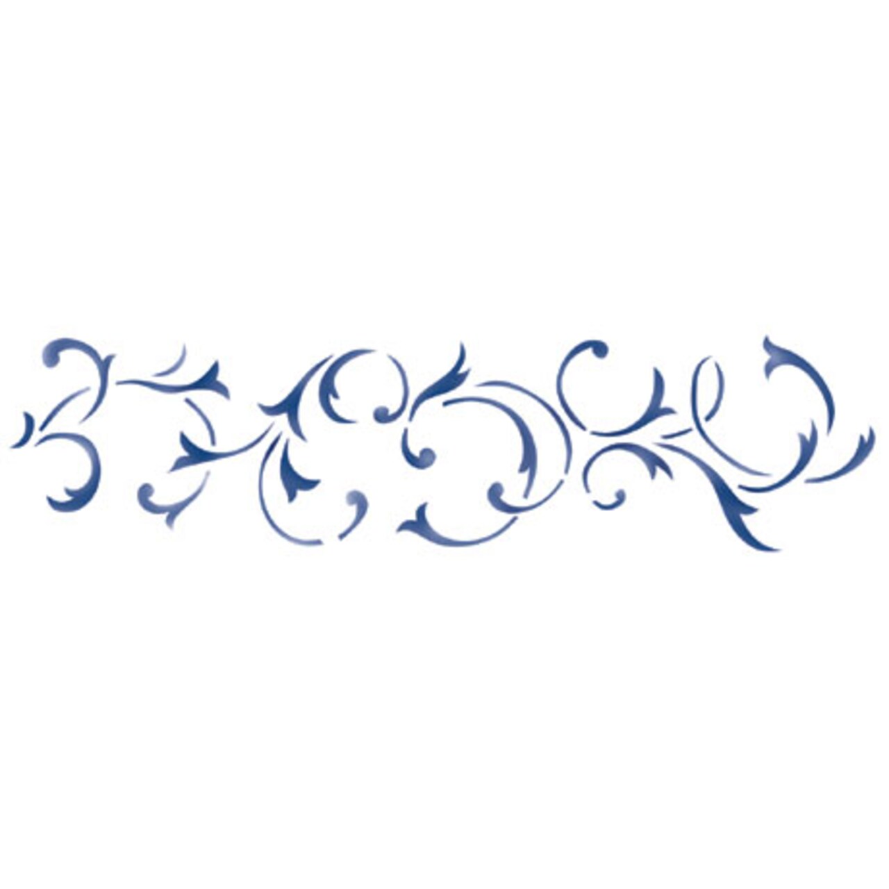 4-Inch Swirl Wall Stencil | 744 by Designer Stencils | Pattern Stencils | Reusable Stencils for Painting | Safe & Reusable Template for Wall Decor | Try This Stencil Instead of a Wallpaper | Easy to Use & Clean Art Stencil Pattern